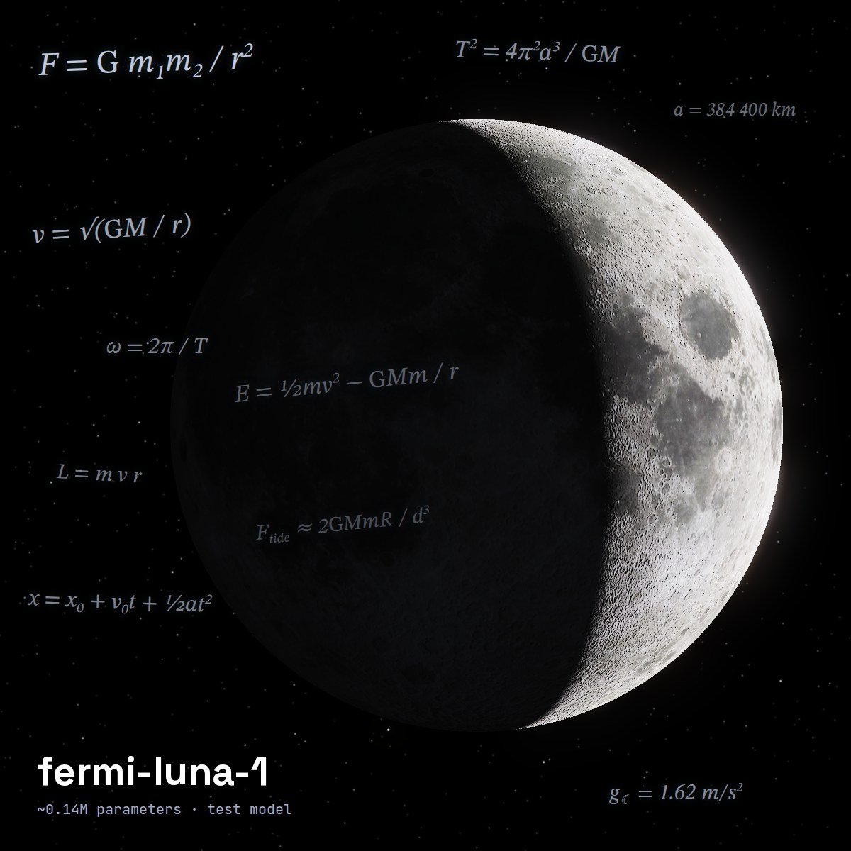 fermi-luna-1: a crescent Moon